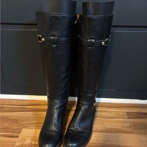 Tommy Hilfiger Black Over the Knee Boots